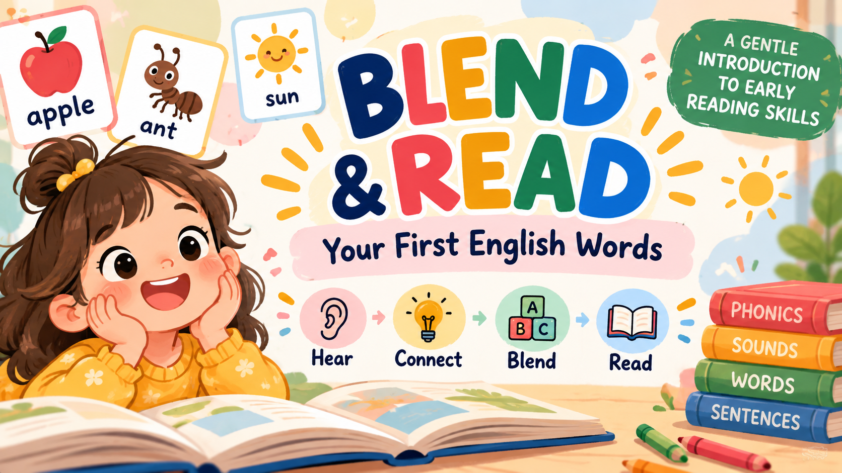 Blend & Read: Your First English Words course artwork